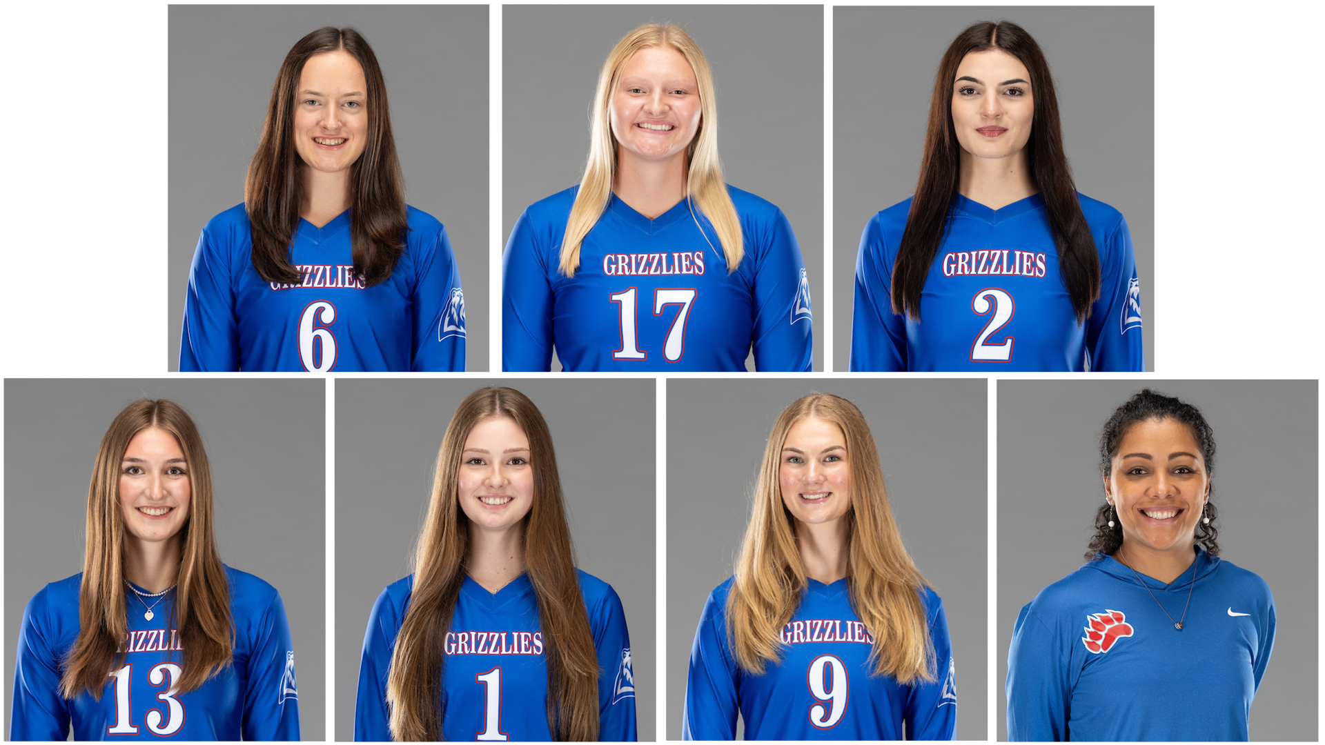 Grizzly Volleyball players earn all-region, all-conference honors; Figueiredo named Coach of the Year