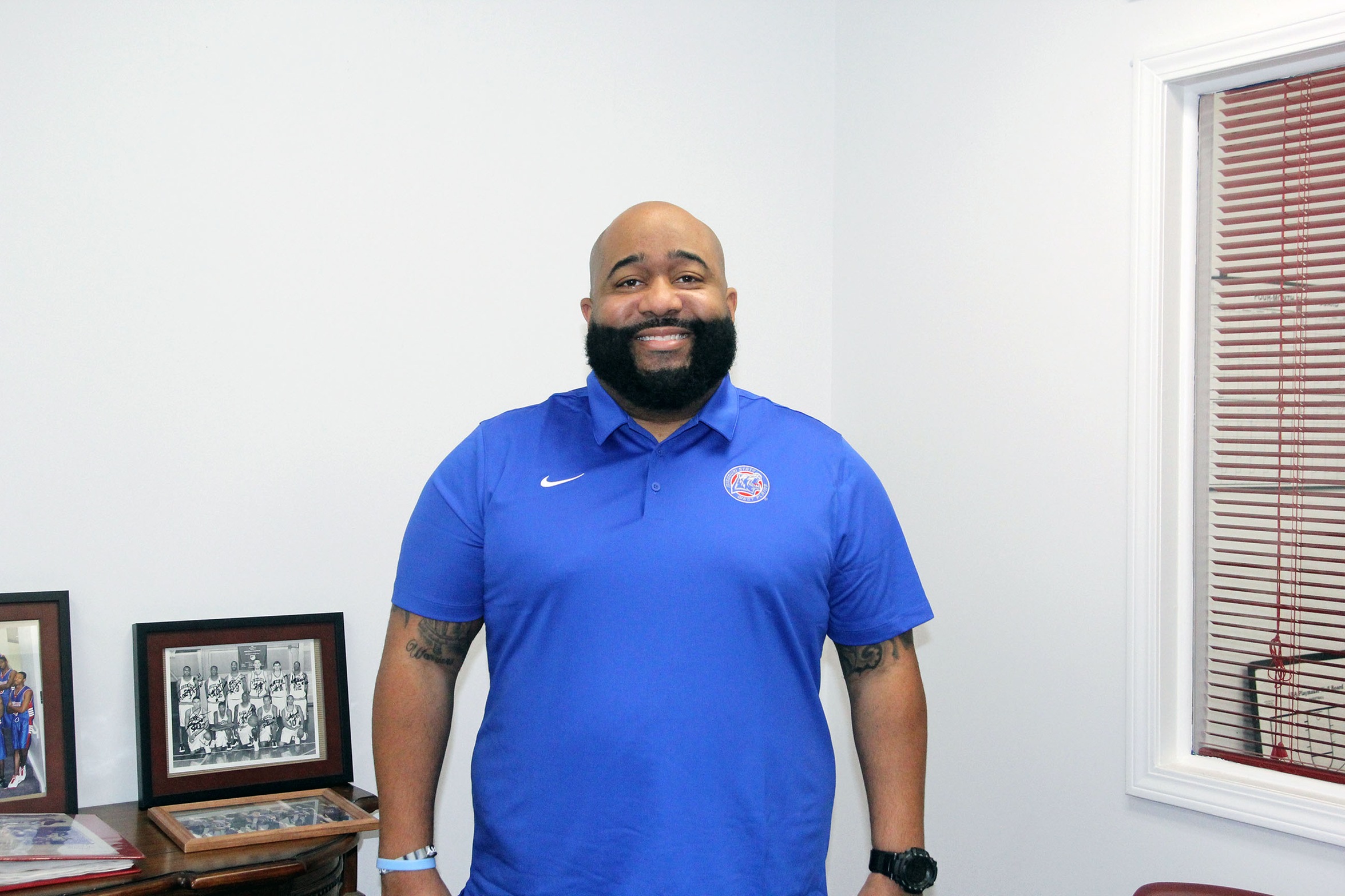 Grizzly Basketball Assistant Coach Michael Poindexter